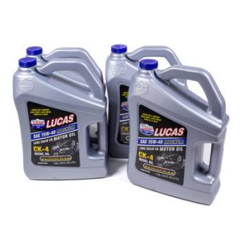 Lucas Oil Products - Lucas SAE 15W40 Diesel Oil Case 4 x 1 Gallon .