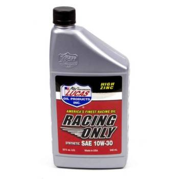 Lucas Oil Products - Lucas Synthetic Racing Oil 10w30 1 Quart