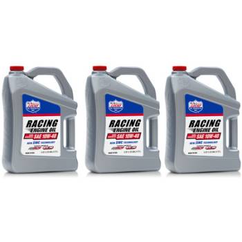 Lucas Oil Products - Lucas 10w40 Semi Synthetic Racing Oil 3 x 5 Quart