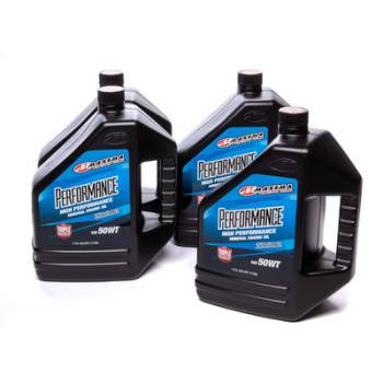 Maxima Racing Oils - Maxima 50w Petroleum Oil Case 4 x 1 Gallon