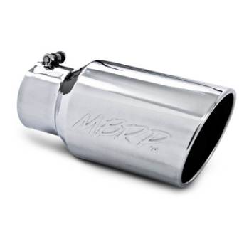 MBRP Performance Exhaust - MBRP Tip 6" OD Angled Rolled End 4" Inlet