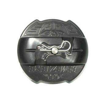 Meziere Enterprises - Meziere 16 lb. Safecap Radiator Cap - Black Anodized