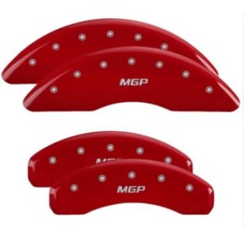 MGP Caliper Covers - MGP Caliper Covers 16- Camaro Caliper Covers Red