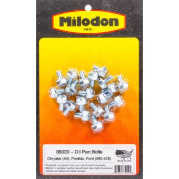 Milodon - Milodon Oil Pan Bolt Kit BB Mopar