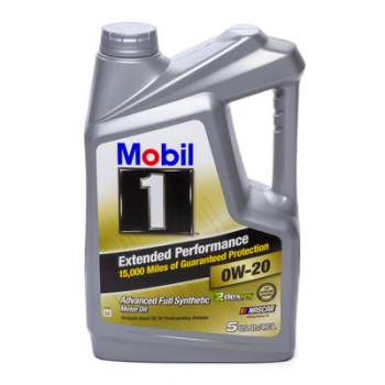 Mobil 1 - Mobil 1 0w20 EP Oil 5 Quart Bottle