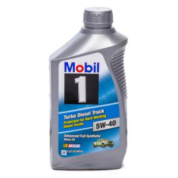 Mobil 1 - Mobil 1 5w40 Turbo Diesel Oil 1 Quart