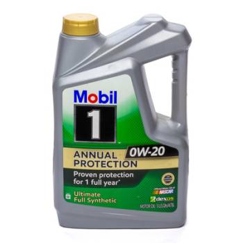 Mobil 1 - Mobil 1 0w20 Synthetic Oil 5 Quart