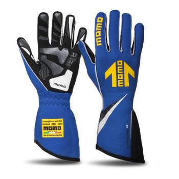 Momo - Momo Corsa R Racing Gloves - Blue - Medium