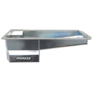 Moroso Performance Products - Moroso 7 Quart Oil Pan - Steel GM LS Drag/Road Race