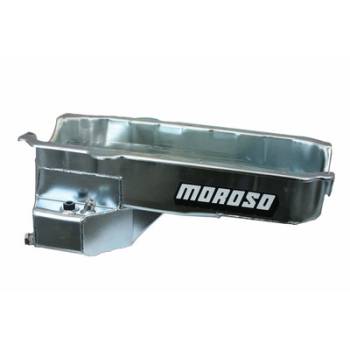 Moroso Performance Products - Moroso 5.5 Quart Oil Pan - SB Chevy RR w/2-Piece Rear Main