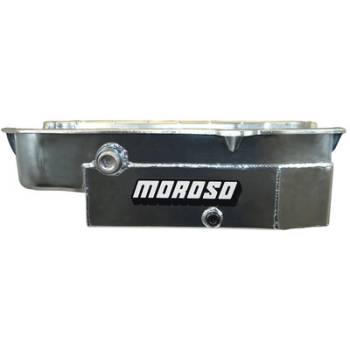 Moroso Performance Products - Moroso SB Chevy 8 Quart CT Oil Pan - LH Dipstick