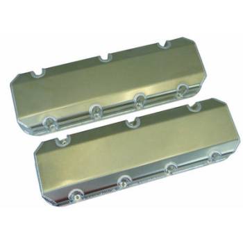 Moroso Performance Products - Moroso BB Chevy Fab Aluminum Valve Covers w/Brodix SR20 Heads