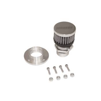 Moroso Performance Products - Moroso Valve Cover Breather Kit Bolt In Style - Aluminum