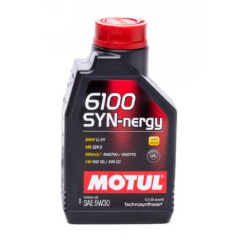 Motul - Motul 6100 5w30 Syn-Nergy Oil 1 Liter