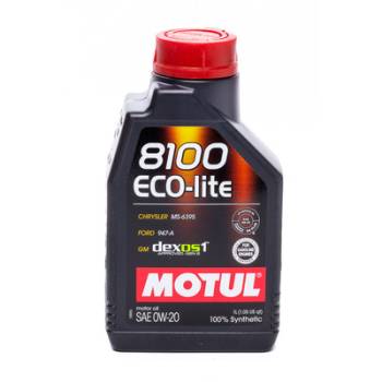 Motul - Motul 8100 0w20 Eco-Lite Oil 1 Liter