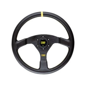 OMP Racing - OMP Velocita 350 Steering Wheel Black 350mm Diameter