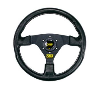 OMP Racing - OMP Racing GP Steering Wheel 3 Spoke 330mm Black