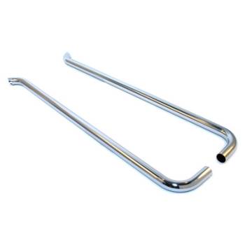 Patriot Exhaust - Patriot Side Pipes Slant-Style Lake Steel Chrome 70in
