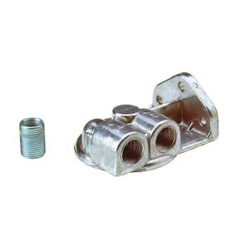 Perma-Cool - Perma-Cool Oil Filter Mount 3/4in- 16 Ports: 1/2" NPT