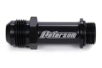 Peterson Fluid Systems - Peterson Oil Inlet Fitting -10 AN Port x -12 AN x 3.250in