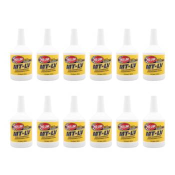 Red Line Synthetic Oil - Red Line MT-LV GL-4 Gear Oil Case 12 x 1 Quart