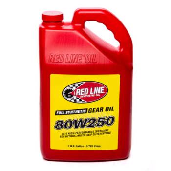 Red Line Synthetic Oil - Red Line 80w250 Gear Oil Gl-5 1 Gallon