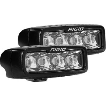 Rigid Industries - Rigid Industries LED Lights Pair SR-Q Series Spot Pattern