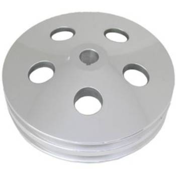 Racing Power - Racing Power Polished Aluminum GM 2V Power Steering Pulley