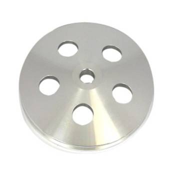 Racing Power - Racing Power Polished Aluminum GM 1V Power Steering Pulley