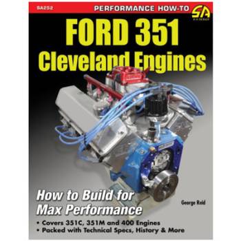 S-A Books - Ford 351 Cleveland Motor Build for Performance