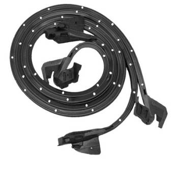 SoffSeal International - SoffSeal Door Weatherstrip with Clips and Molded Ends