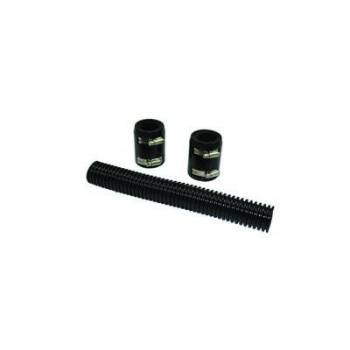 Specialty Products - Specialty Products Radiator Hose Kit 12" w/Aluminum Caps Black