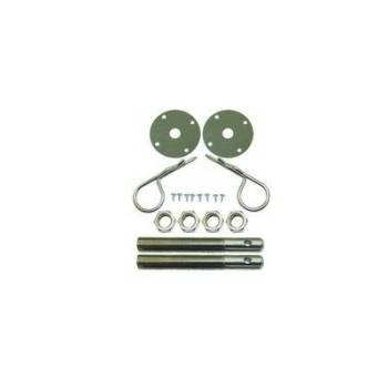 Specialty Products - Specialty Products Hood Pin Kit w/Flip-Over Clips 1/2" Stainless