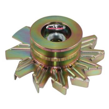 Tuff-Stuff Performance - Tuff Stuff Performance Alternator Gold Zinc Fan And Pulley Combo