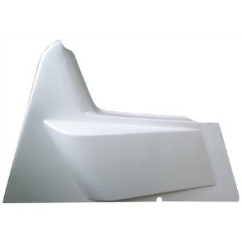 Triple X Race Components - Triple X Arm Guard Large Kickout White Wedge Chassis