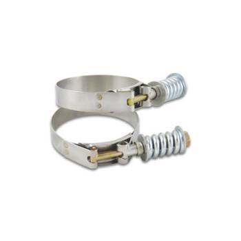 Vibrant Performance - Vibrant Performance Stainless Spring Loaded T-Bolt Clamps 3.53-3.83