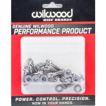 Wilwood Engineering - Wilwood Rotor Bolt Kit Stainless Hat/Rotor Set of 12