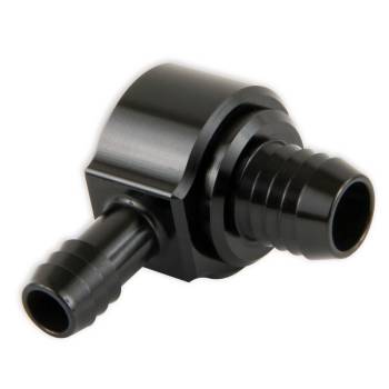 Earl's - Earl's Brake Booster Check Valve - 13/16" Hose Barb Inlet - 3/8" Hose Barb Outlet - Black Anodized