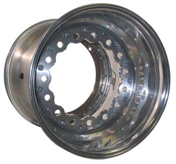 Keizer Aluminum Wheels - Keizer Matrix Modular Aluminum Wide 5 Wheel - 15 x 14" - 5.000" BS - Wide 5 - Black Anodized