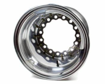 Keizer Aluminum Wheels - Keizer Matrix Modular Aluminum Wide 5 Pro Ring Inner Beadlock Wheel - 15 x 14" - 5.000" Back Spacing - Wide 5 Bolt Pattern - Polished