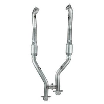 Pypes Performance Exhaust - Pypes H-Pipe w/ Catalytic Converters - 2-1/2" Diameter - Stainless - Ford Modular - Mustang 1999-2004