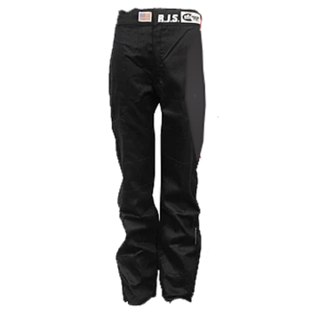 RJS Racing Equipment - RJS Elite Drag Racing Pant - X-Large - SFI 3.2A/20 - Black