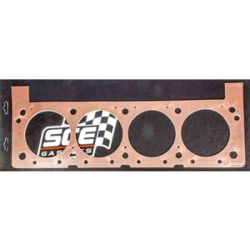 SCE Gaskets - SCE Pro Copper Cylinder Head Gasket - 4.630" bore - 0.043" - Copper - Driver Side - BB Ford