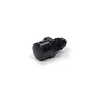 Safecraft Safety Equipment - Safecraft Discharge Nozzle - Straight - 4 AN Male - 3 Way Discharge - Black Anodized - All Agents