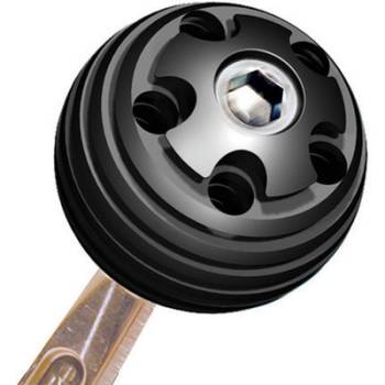 Longacre Racing Products - Longacre Aluminum Shifter Knob - 3/8"-16 Thread - 2" Diameter