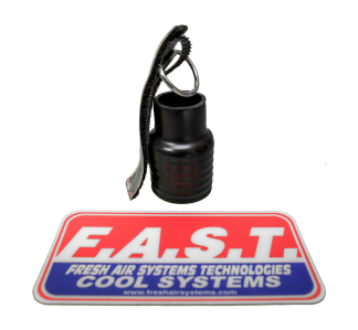 FAST Cooling - FAST Cooling 1.5" x 1.25 Velcro Secured Hose End Fitting