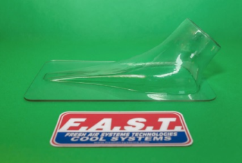 FAST Cooling - FAST Cooling NACA Duct Entrance Port - 3" Hose - Clear