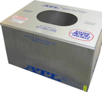 ATL Racing Fuel Cells - ATL Aluminum Fuel Cell Can - 32 Gallon - 25" x 17" x 21" - Shoe Box Lid