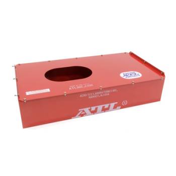 ATL Racing Fuel Cells - ATL Fuel Cell Can - Steel - 22 Gallon - 26" x 26" x 9" - Hot Rod/Vintage Stock - Red