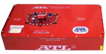 ATL Racing Fuel Cells - ATL Super Cell 100 Series Fuel Cell - Howe Late Model - 17 Gallon - 34 x 18 x 7 - Red - FIA FT3